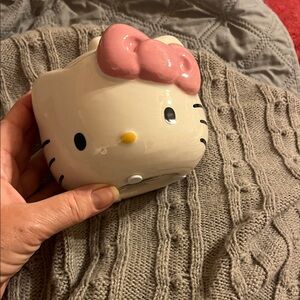 New  Ceramic Hello Kitty with Pink Accents